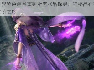 完美世界紫色装备重铸所需水晶探寻：神秘晶石揭秘与装备进阶之旅