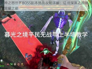 天使纪元龙神之怒世界BOSS副本挑战攻略详解：征战深渊之秘境，战神级攻略助你登顶荣耀之巅