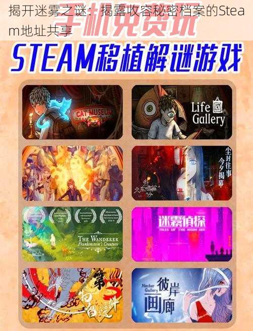 揭开迷雾之谜：揭露收容秘密档案的Steam地址共享