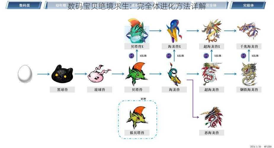 数码宝贝绝境求生：完全体进化方法详解